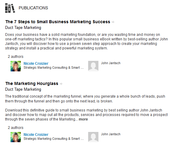 LinkedIn Publications